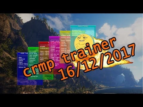 CRMP Trainer by slonoboyko 16.12.2017